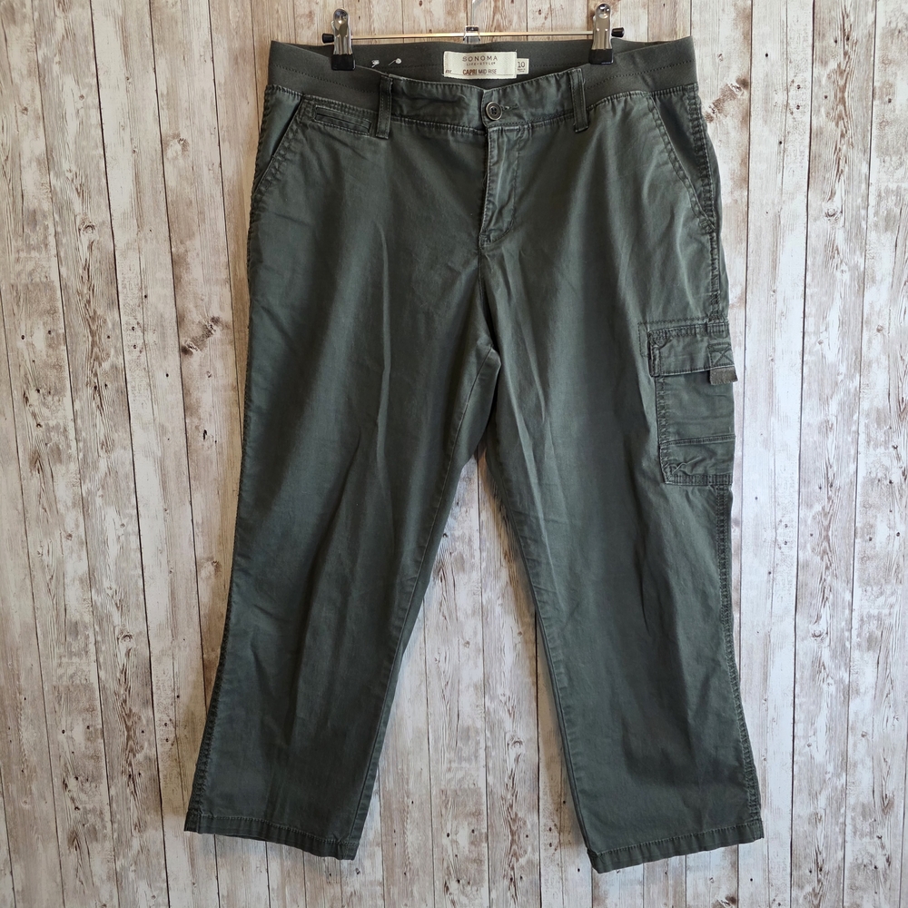 Sonoma Women's Olive Ankle Jeans